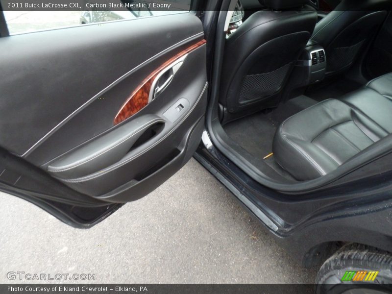 Carbon Black Metallic / Ebony 2011 Buick LaCrosse CXL
