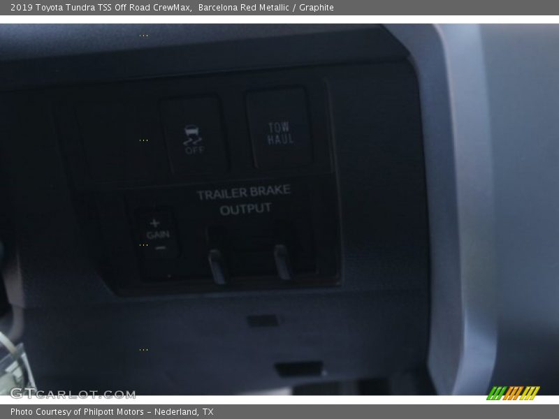Barcelona Red Metallic / Graphite 2019 Toyota Tundra TSS Off Road CrewMax