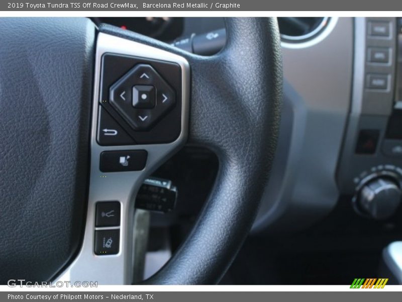 Barcelona Red Metallic / Graphite 2019 Toyota Tundra TSS Off Road CrewMax