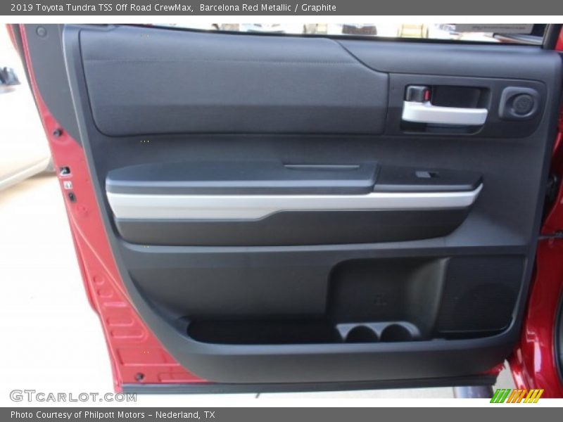Barcelona Red Metallic / Graphite 2019 Toyota Tundra TSS Off Road CrewMax