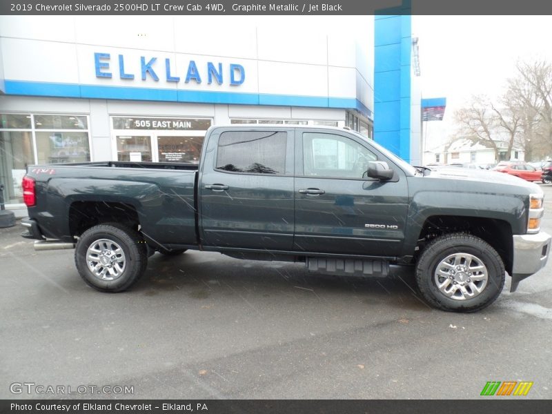 Graphite Metallic / Jet Black 2019 Chevrolet Silverado 2500HD LT Crew Cab 4WD