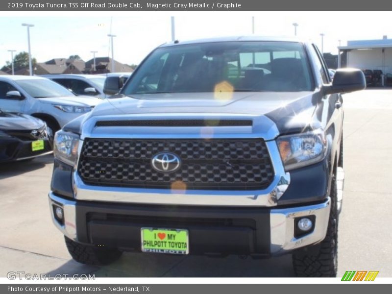 Magnetic Gray Metallic / Graphite 2019 Toyota Tundra TSS Off Road Double Cab