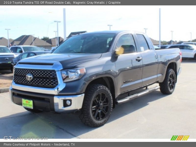 Magnetic Gray Metallic / Graphite 2019 Toyota Tundra TSS Off Road Double Cab