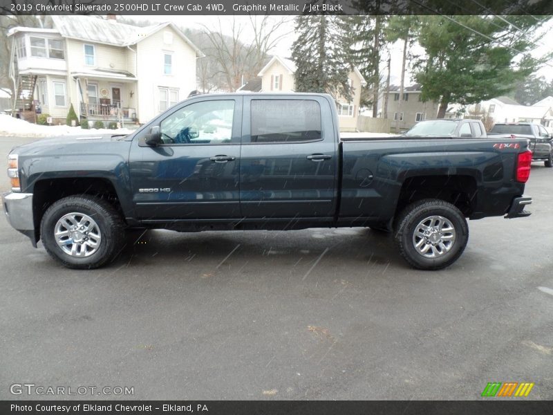 Graphite Metallic / Jet Black 2019 Chevrolet Silverado 2500HD LT Crew Cab 4WD