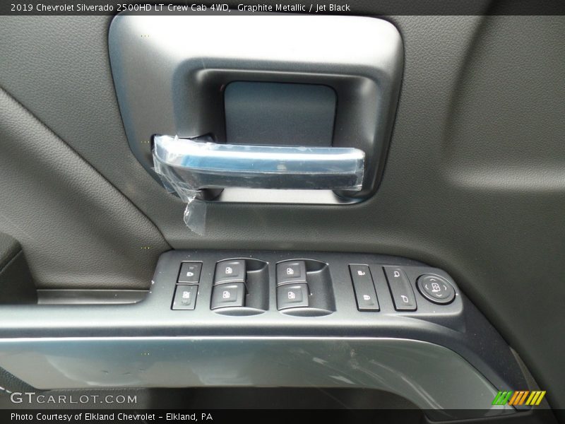 Graphite Metallic / Jet Black 2019 Chevrolet Silverado 2500HD LT Crew Cab 4WD