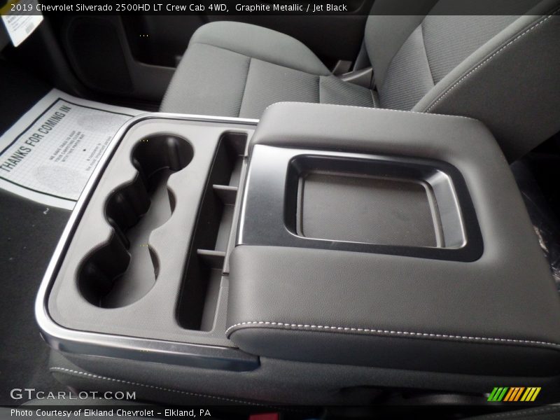 Graphite Metallic / Jet Black 2019 Chevrolet Silverado 2500HD LT Crew Cab 4WD
