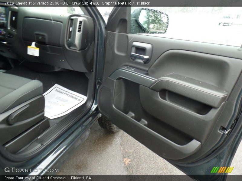 Graphite Metallic / Jet Black 2019 Chevrolet Silverado 2500HD LT Crew Cab 4WD