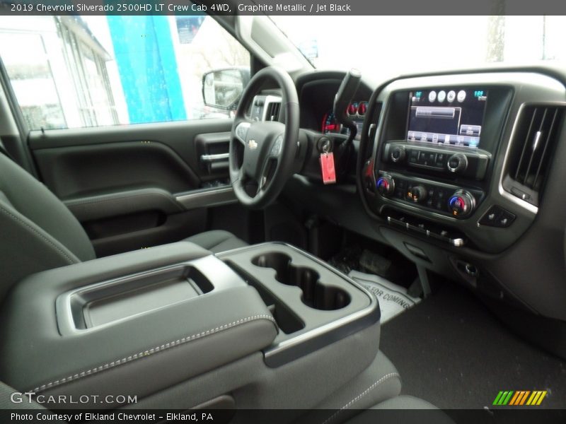 Graphite Metallic / Jet Black 2019 Chevrolet Silverado 2500HD LT Crew Cab 4WD