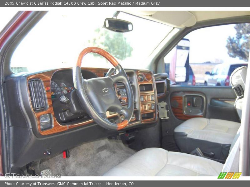 Sport Red Metallic / Medium Gray 2005 Chevrolet C Series Kodiak C4500 Crew Cab