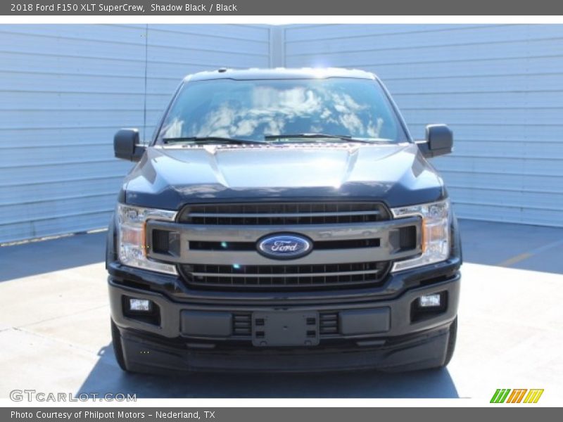 Shadow Black / Black 2018 Ford F150 XLT SuperCrew