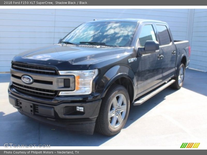 Shadow Black / Black 2018 Ford F150 XLT SuperCrew