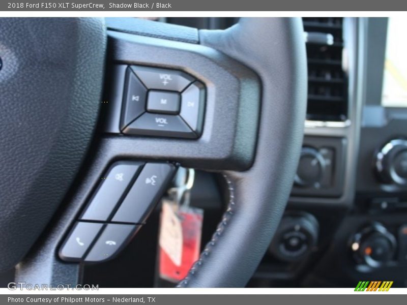 Shadow Black / Black 2018 Ford F150 XLT SuperCrew
