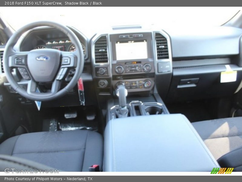 Shadow Black / Black 2018 Ford F150 XLT SuperCrew