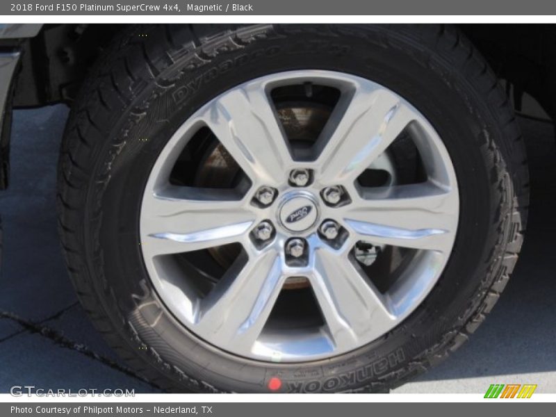 Magnetic / Black 2018 Ford F150 Platinum SuperCrew 4x4