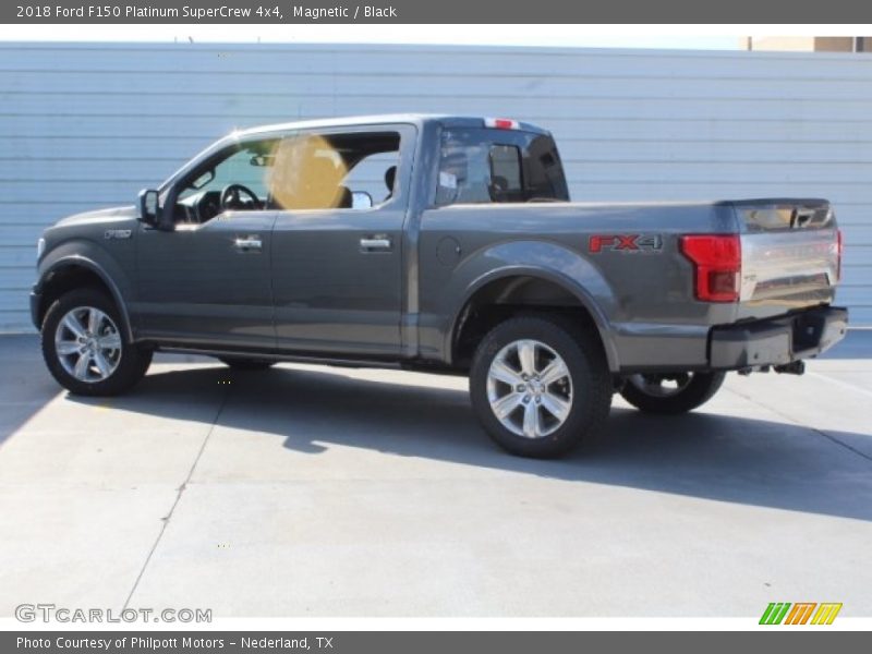 Magnetic / Black 2018 Ford F150 Platinum SuperCrew 4x4