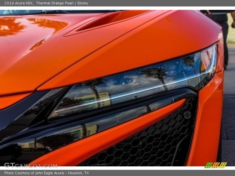 Thermal Orange Pearl / Ebony 2019 Acura NSX