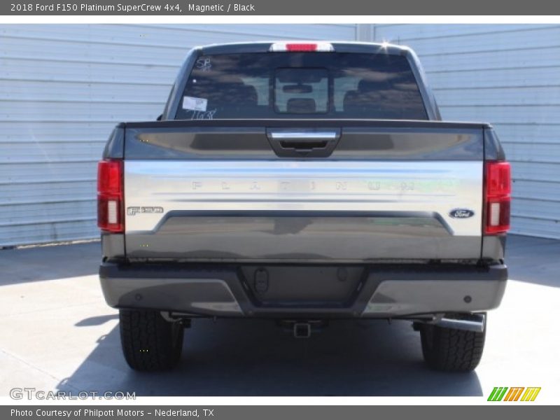 Magnetic / Black 2018 Ford F150 Platinum SuperCrew 4x4