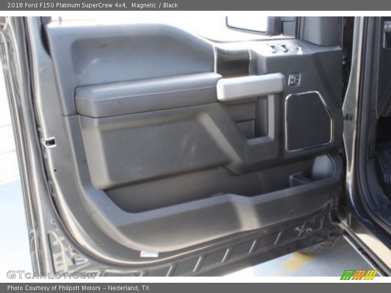 Magnetic / Black 2018 Ford F150 Platinum SuperCrew 4x4