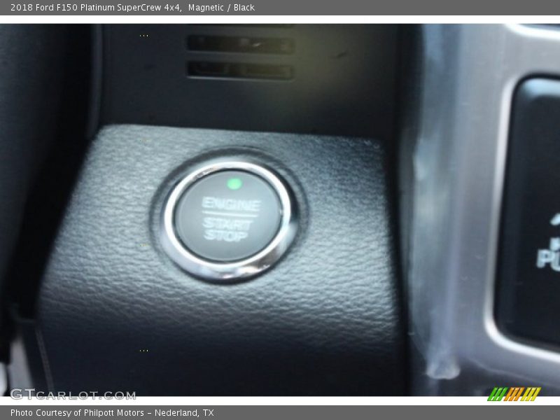 Magnetic / Black 2018 Ford F150 Platinum SuperCrew 4x4