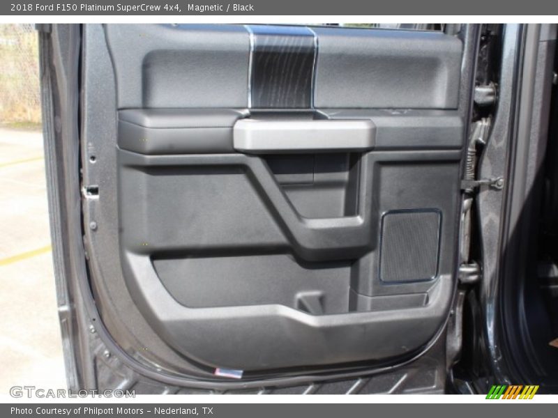 Magnetic / Black 2018 Ford F150 Platinum SuperCrew 4x4