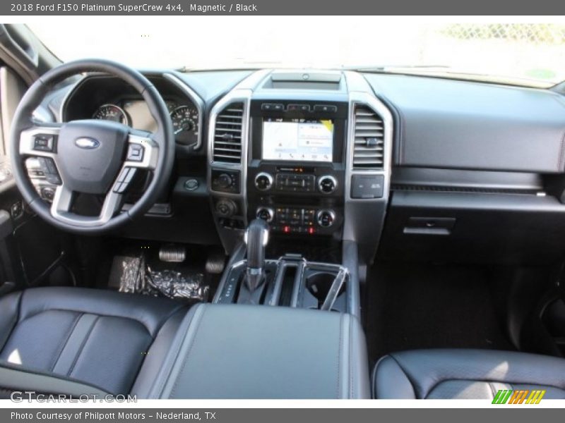 Magnetic / Black 2018 Ford F150 Platinum SuperCrew 4x4