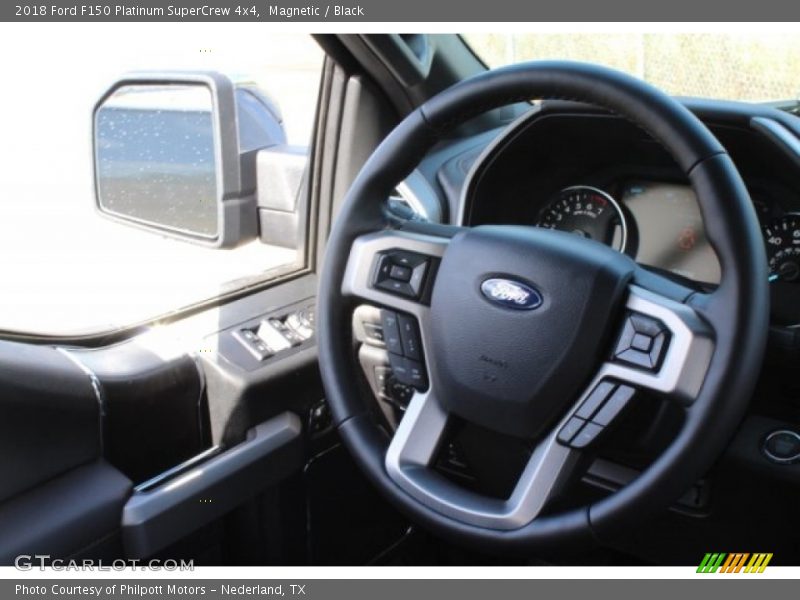 Magnetic / Black 2018 Ford F150 Platinum SuperCrew 4x4