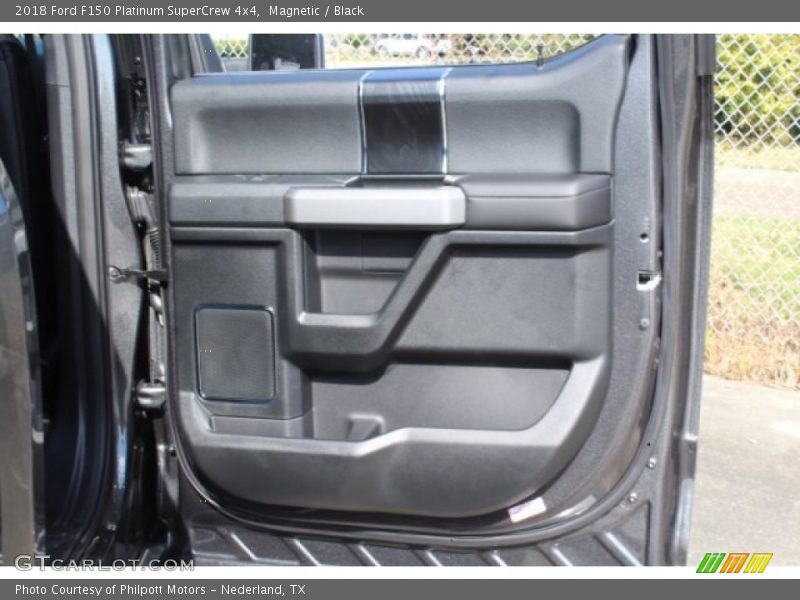 Magnetic / Black 2018 Ford F150 Platinum SuperCrew 4x4