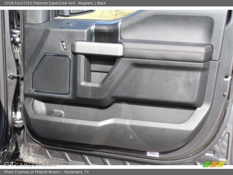 Magnetic / Black 2018 Ford F150 Platinum SuperCrew 4x4