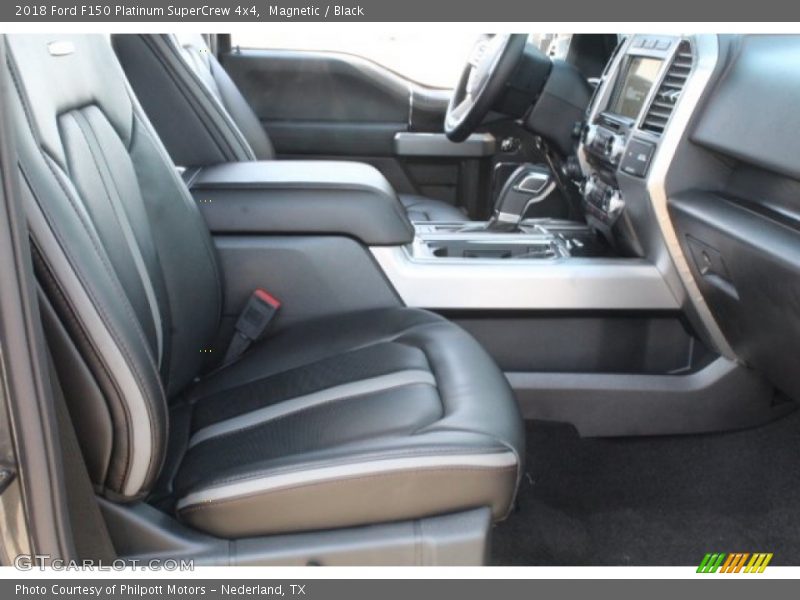 Magnetic / Black 2018 Ford F150 Platinum SuperCrew 4x4
