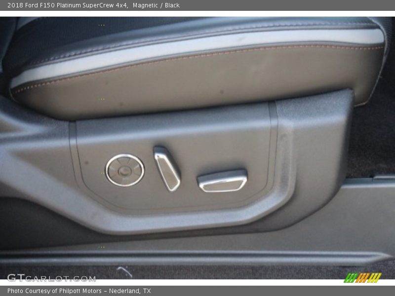 Magnetic / Black 2018 Ford F150 Platinum SuperCrew 4x4