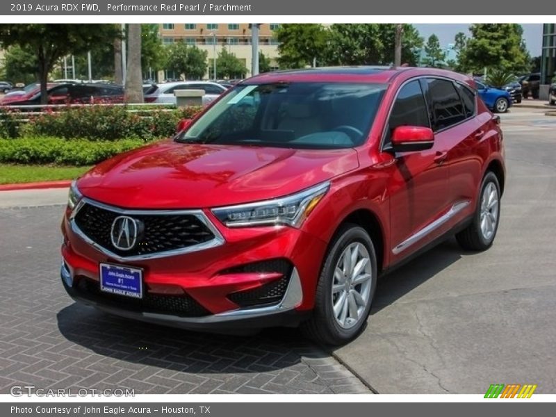 Performance Red Pearl / Parchment 2019 Acura RDX FWD