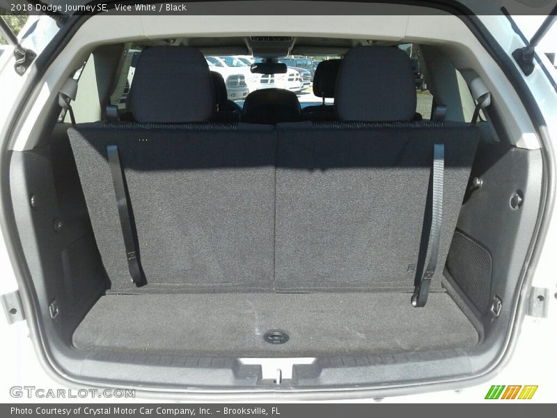 Vice White / Black 2018 Dodge Journey SE