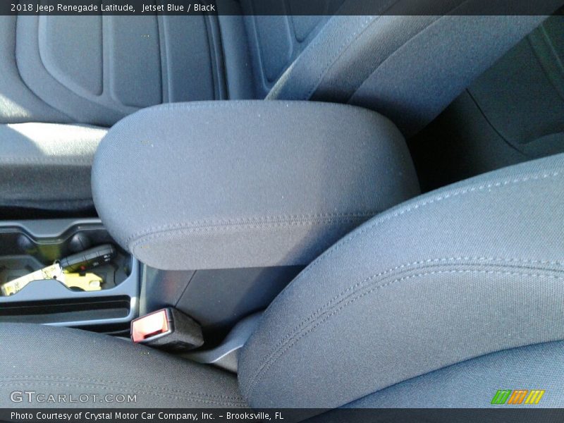 Jetset Blue / Black 2018 Jeep Renegade Latitude