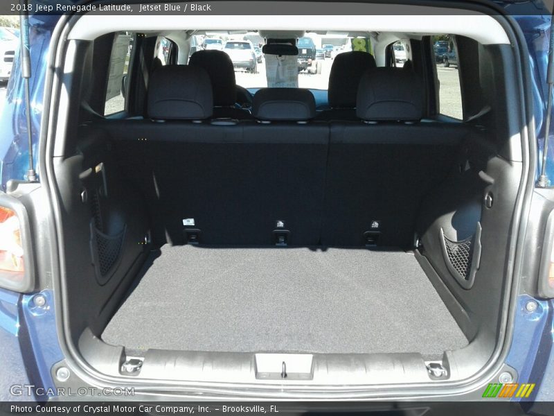 Jetset Blue / Black 2018 Jeep Renegade Latitude