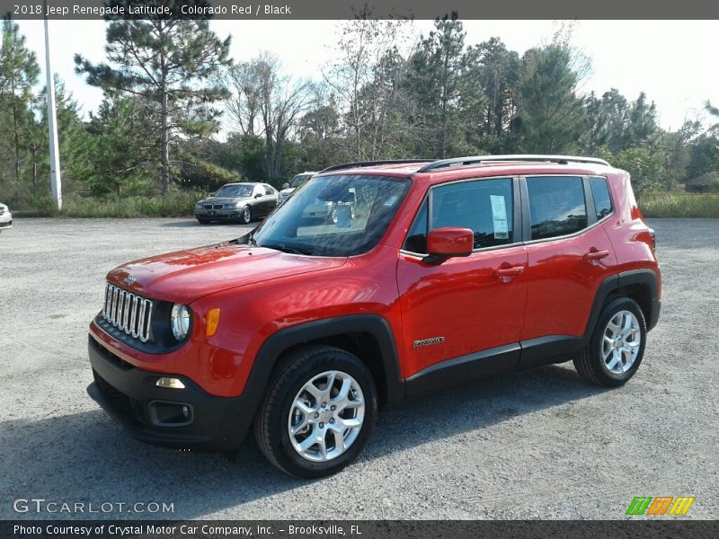 Colorado Red / Black 2018 Jeep Renegade Latitude