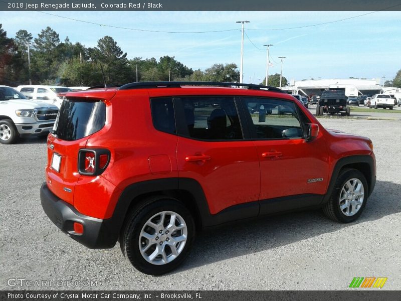 Colorado Red / Black 2018 Jeep Renegade Latitude