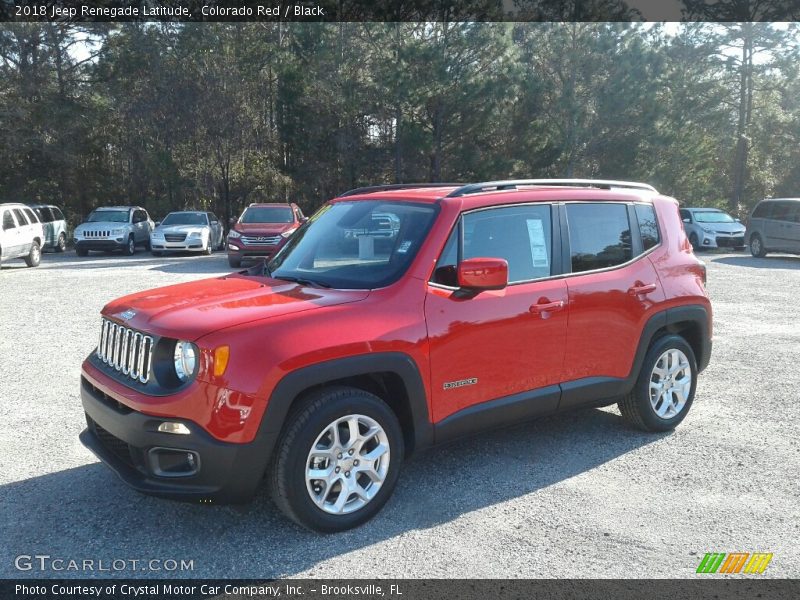 Colorado Red / Black 2018 Jeep Renegade Latitude