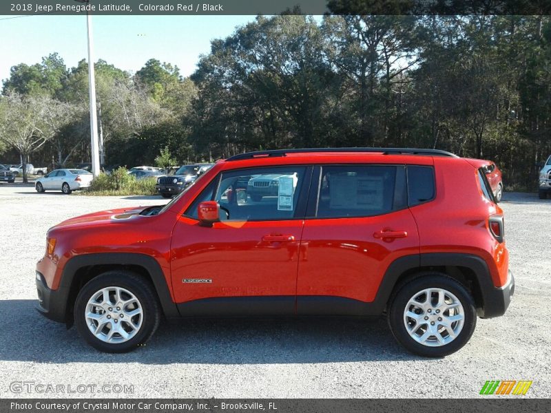 Colorado Red / Black 2018 Jeep Renegade Latitude