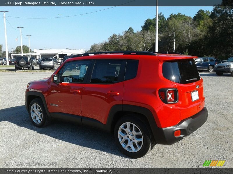 Colorado Red / Black 2018 Jeep Renegade Latitude