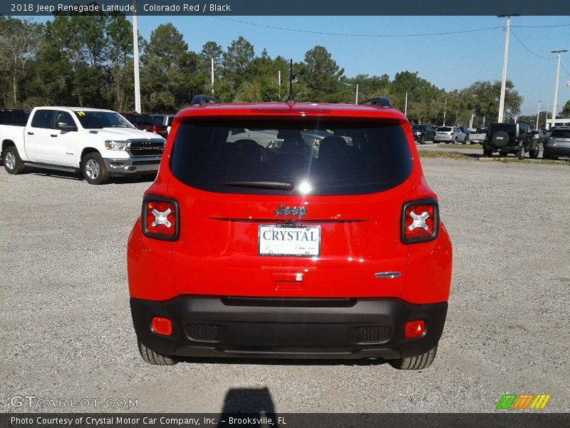 Colorado Red / Black 2018 Jeep Renegade Latitude