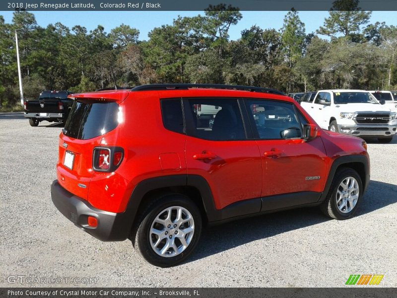 Colorado Red / Black 2018 Jeep Renegade Latitude