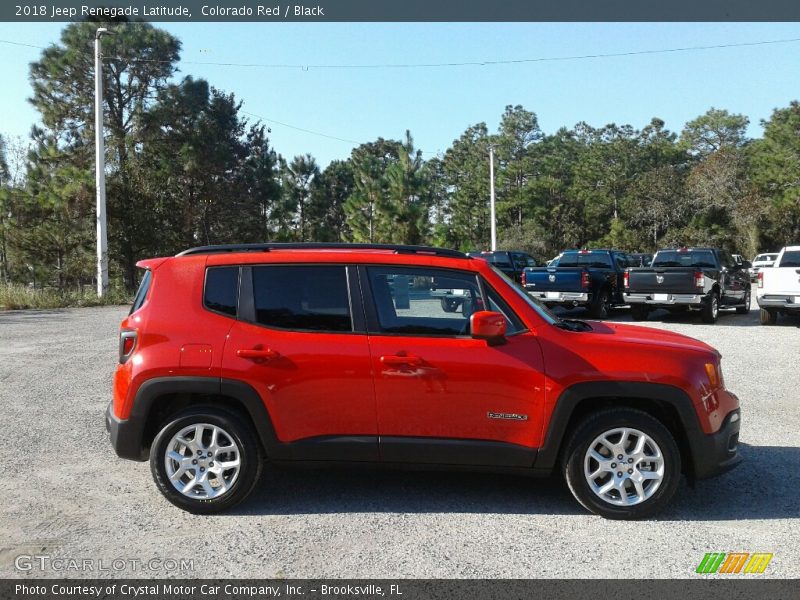 Colorado Red / Black 2018 Jeep Renegade Latitude