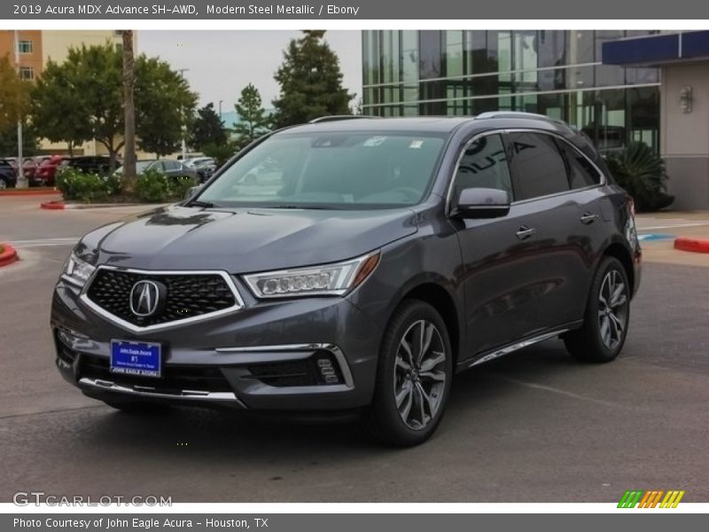 Modern Steel Metallic / Ebony 2019 Acura MDX Advance SH-AWD