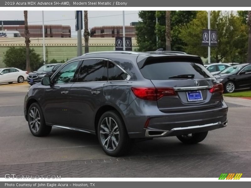 Modern Steel Metallic / Ebony 2019 Acura MDX Advance SH-AWD