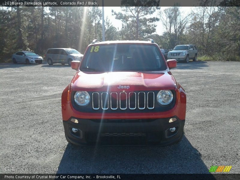 Colorado Red / Black 2018 Jeep Renegade Latitude