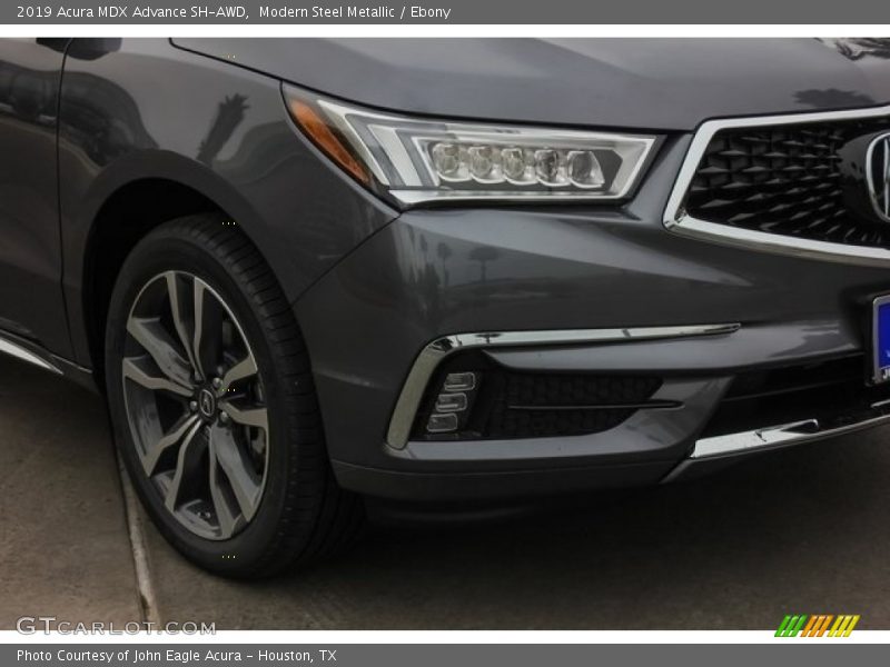 Modern Steel Metallic / Ebony 2019 Acura MDX Advance SH-AWD