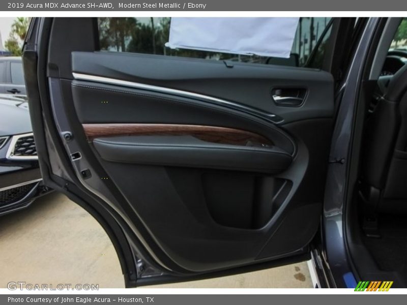 Modern Steel Metallic / Ebony 2019 Acura MDX Advance SH-AWD