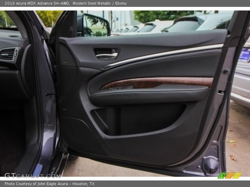 Modern Steel Metallic / Ebony 2019 Acura MDX Advance SH-AWD