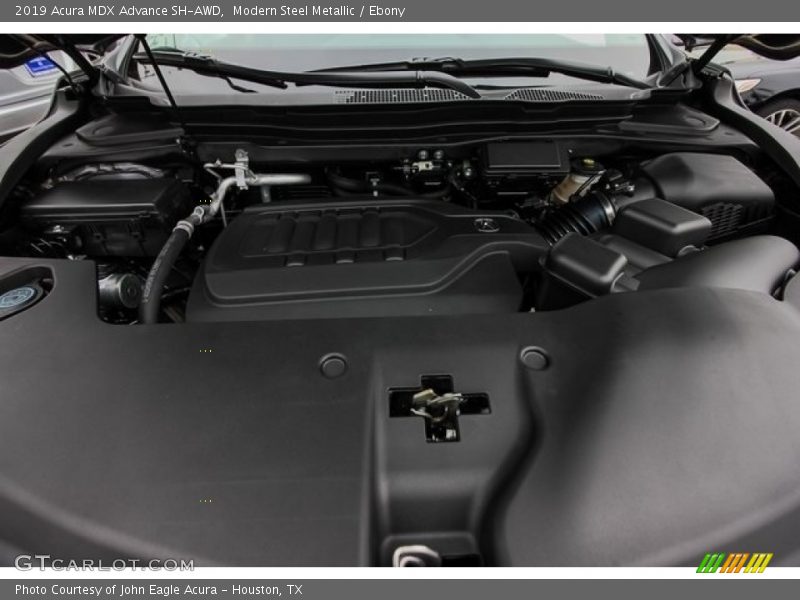 Modern Steel Metallic / Ebony 2019 Acura MDX Advance SH-AWD