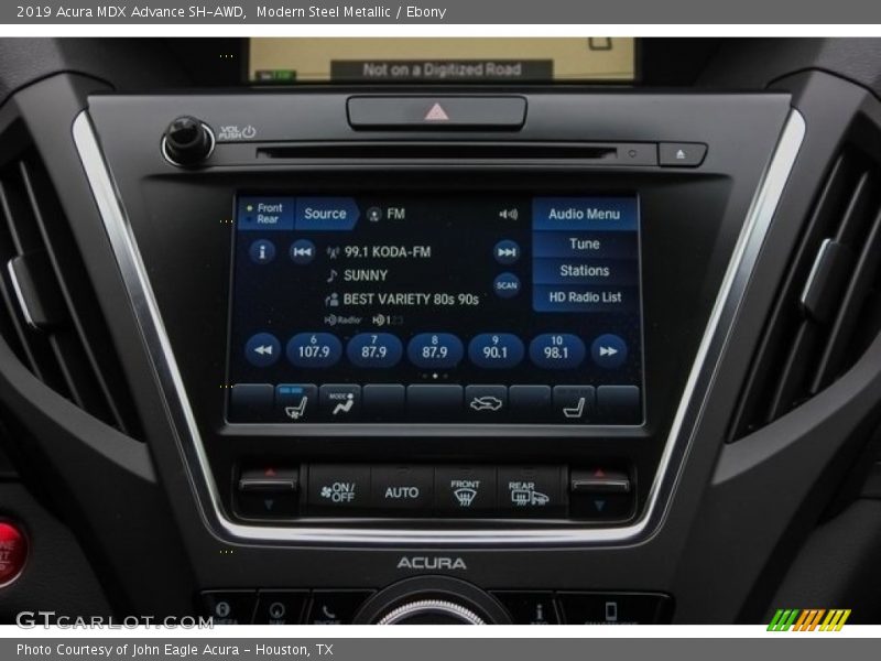 Modern Steel Metallic / Ebony 2019 Acura MDX Advance SH-AWD